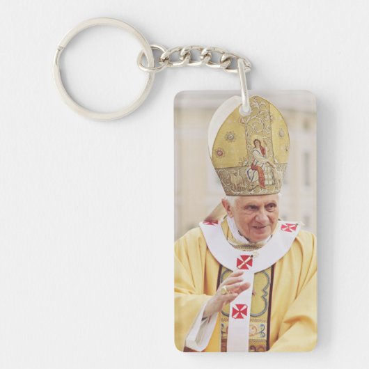 教皇ベネディクト16世 キーホルダー (正面)