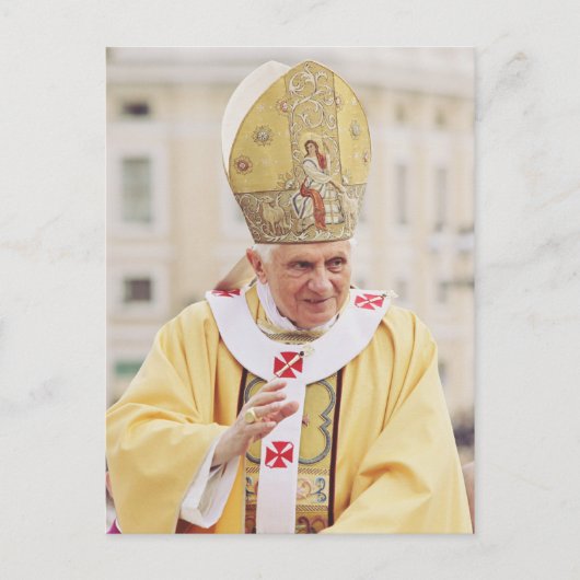 教皇ベネディクト16世 シーズンポストカード (正面)