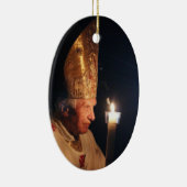 教皇ベネディクト16世 セラミックオーナメント (右)