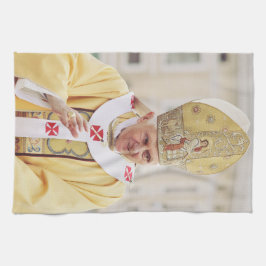 教皇ベネディクト16世Tシャツ キッチンタオル