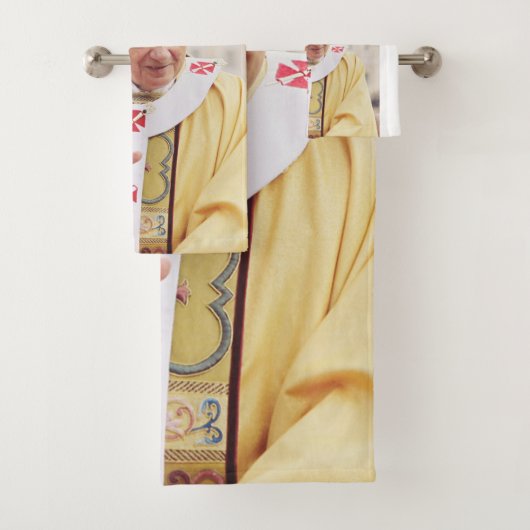 教皇ベネディクト16世Tシャツ バスタオルセット (インサイチュ)