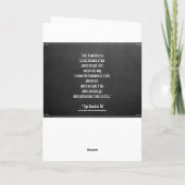 教皇ベネディクト16復活祭の意味で貸し出された黒板 シーズンカード (裏面)