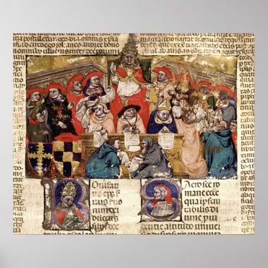 教皇ボニフェイス8世 ポスター (正面)