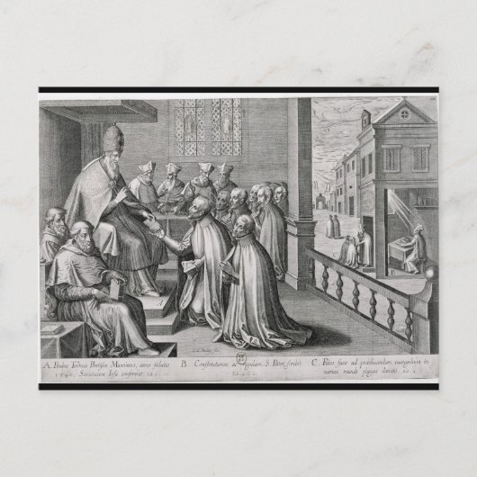 教皇ポール3世 ポストカード (正面)