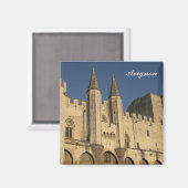 教皇マグネットのアヴィニョン宮殿 マグネット (正面/裏面)