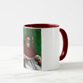 教皇ユリウス二世のポートレート（ラファエル著） マグカップ (正面右)