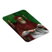 教皇ユリウス二世のポートレート（ラファエル著） マグネット (右側)