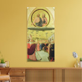 教皇リベリウス大聖堂の創設 キャンバスプリント (インサイチュ (リビング))