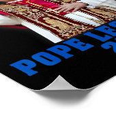 教皇レオン14世2025 – シカゴ初の米国教皇 ポスター (角)