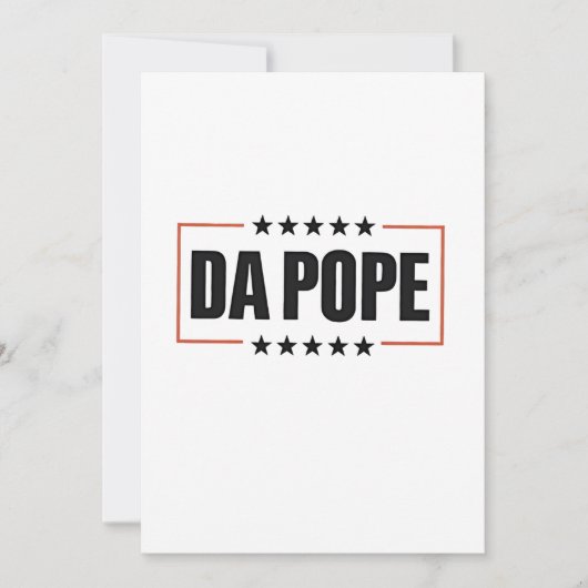 教皇レオ十四世キリスト教教会ダ・ポープ シーズンカード (正面)