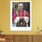 教皇レオ十四世ロバート・フランシス・プレヴォスト キャンバスプリント (インサイチュ (リビング))