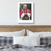 教皇レオ十四世ロバート・フランシス・プレヴォスト キャンバスプリント (インサイチュ (寝室))