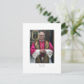 教皇レオ十四世ロバート・フランシス・プレヴォスト ポストカード (スタンド正面)