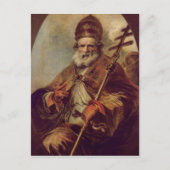 教皇レオ1世 ポストカード (正面)