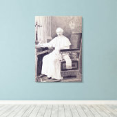 教皇レオ13世のポートレート キャンバスプリント (インサイチュ (ウッドフロア))