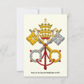 教皇レオ14世のための祈りの言葉 | 聖人 (正面)