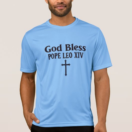 教皇レオ14世の祝福 Tシャツ (正面)