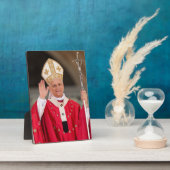 教皇レオ14世ペンテコスト2025年の日曜日 フォトプラーク (側面)