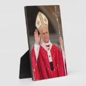 教皇レオ14世ペンテコスト2025年の日曜日 フォトプラーク (側面)