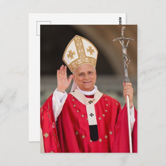 教皇レオ14世ペンテコスト2025年の日曜日 ポストカード (正面/裏面)