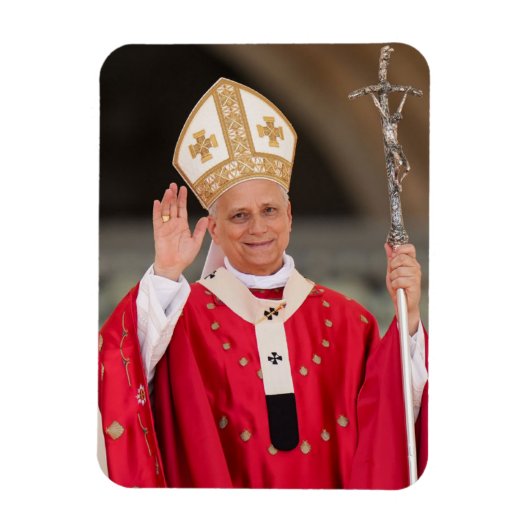 教皇レオ14世ペンテコスト2025年の日曜日 マグネット (縦)