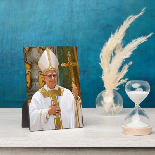 教皇レオ14世マスシスティンチャペル フォトプラーク (側面)