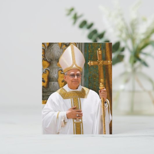 教皇レオ14世マスシスティンチャペル ポストカード (スタンド正面)