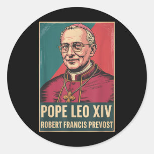 教皇レオ14世ローマ教皇レオ14世シャツ教皇レオ14世 ラウンドシール