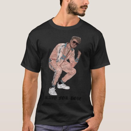 教皇様のユング・グラヴィー・レトロ女子女子ファミリー Tシャツ (正面)