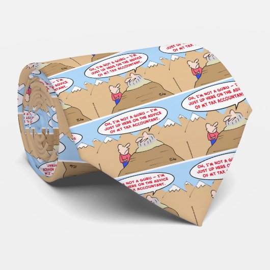 教祖のアドバイス税の会計士 ネクタイ (ロール)