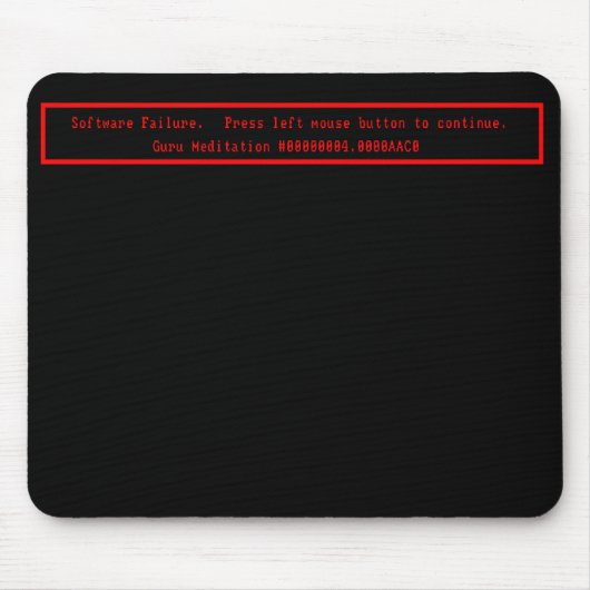 教祖の黙想のマウスのマット マウスパッド (正面)