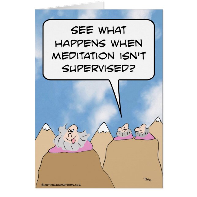 教祖の黙想は指示されません (正面)