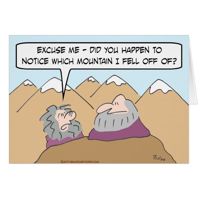 教祖は山を離れてころびました (正面横)