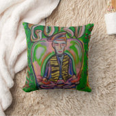 教祖ポリエステル装飾用クッション16" jzebraaによるx 16" クッション (ブランケット)
