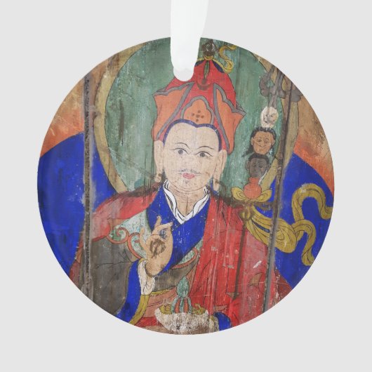 教祖Rinpoche、Padmasambhava、仏、ネパール オーナメント (正面)
