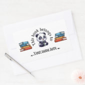 教科書の名前シール 長方形シール (封筒)