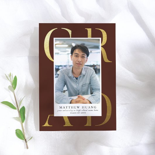 教科書用ブルゴーニュタイポグラフィ大学院発表 招待状