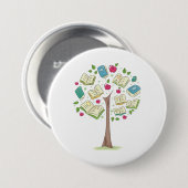 教科用図書付 缶バッジ (正面&裏面)