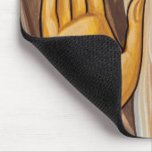 教絵画会の手 マウスパッド (コーナー)