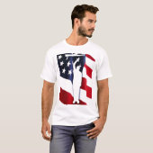 教練指導官のアメリカの愛国者Driller2 T Tシャツ (正面フル)