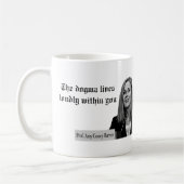 教義はあなたの内に声高に住んでいます コーヒーマグカップ (左)