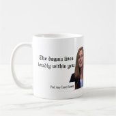 教義はあなたの内に声高に住んでいます(色) コーヒーマグカップ (左)