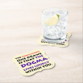 教義はセットパブのコースター声高に住んでいます ペーパーコースター (インサイチュ)