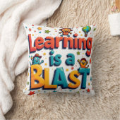 教育おもしろい- no2 クッション (ブランケット)