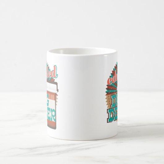 教育がある薬剤師の薬学の技術のコーヒー・マグのギフト コーヒーマグカップ (中央)