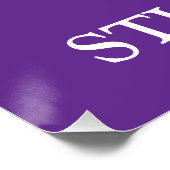 「教育せよ、差別するな」 硬化性苔癬啓発 ポスター (コーナー)