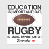 教育とラグビー シール (シート)