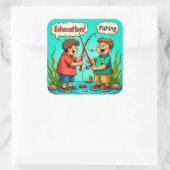 教育と友情の喜び スクエアシール (バッグ)