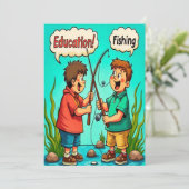 教育と友情の喜び 招待状 (スタンド正面)