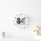 教育の主題についてのアブラハム・リンカーン ラウンド壁時計 (ホーム)